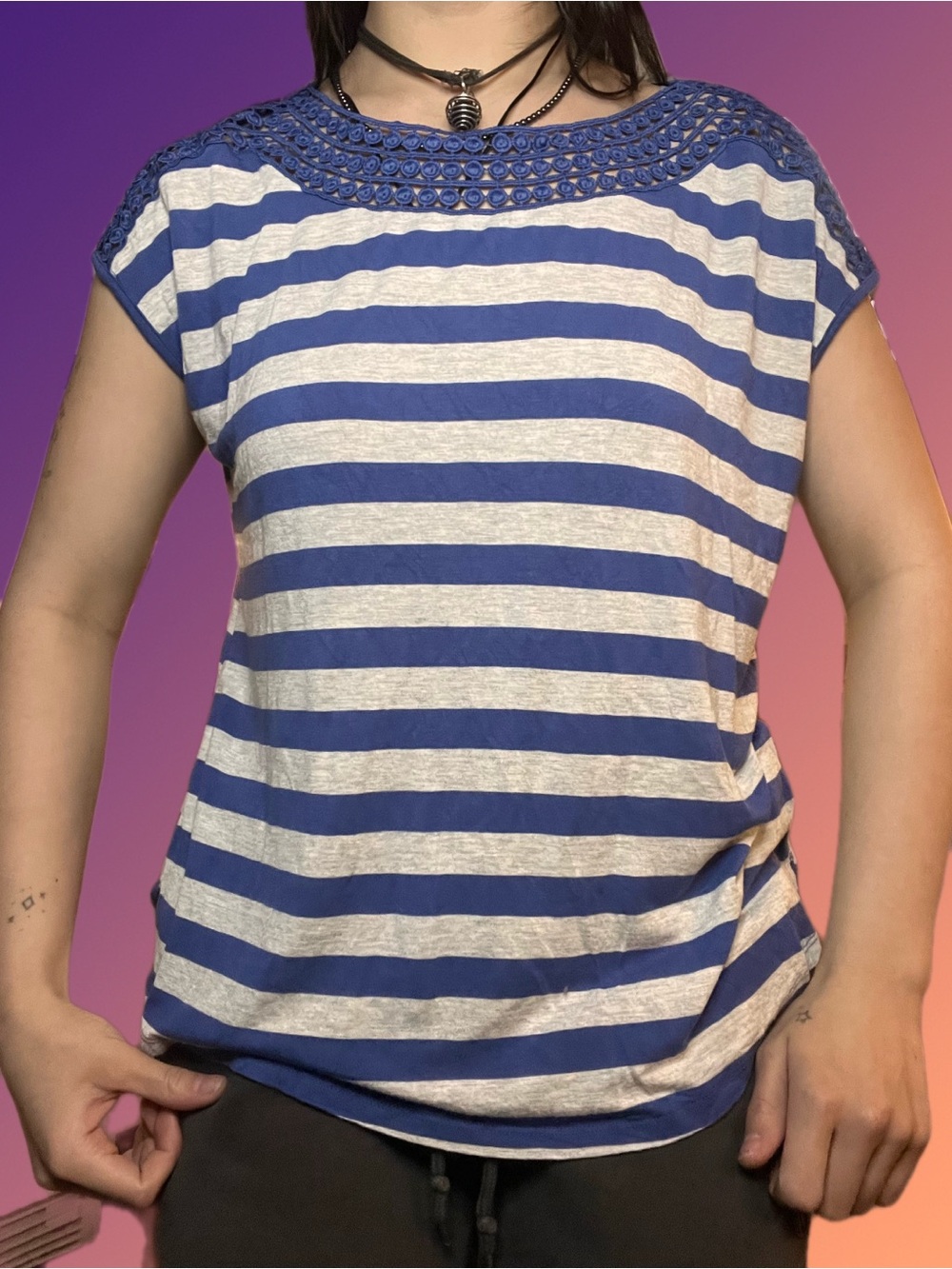 ✨ Boho Babe Striped Tee ✨